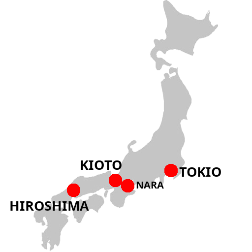tokio kioto hiroshima